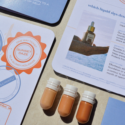 liquid rays sample set