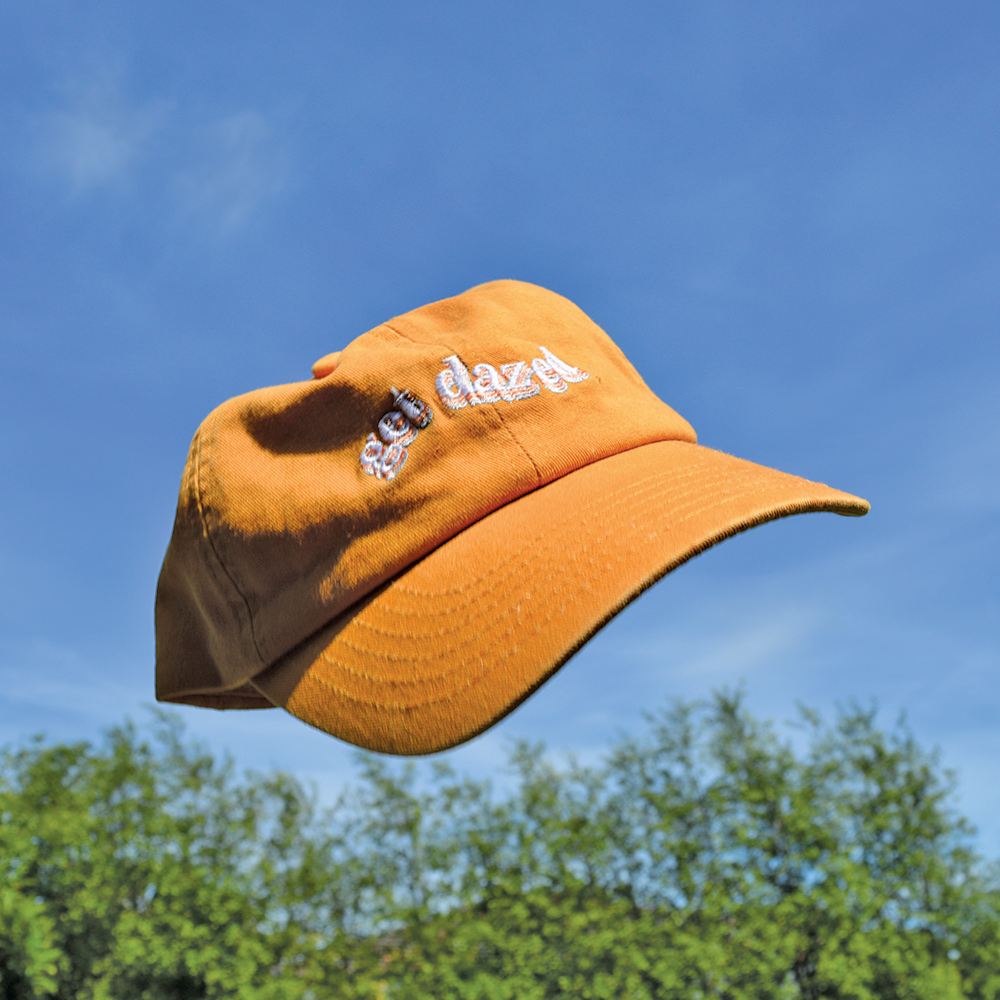 Yellow baseball top cap